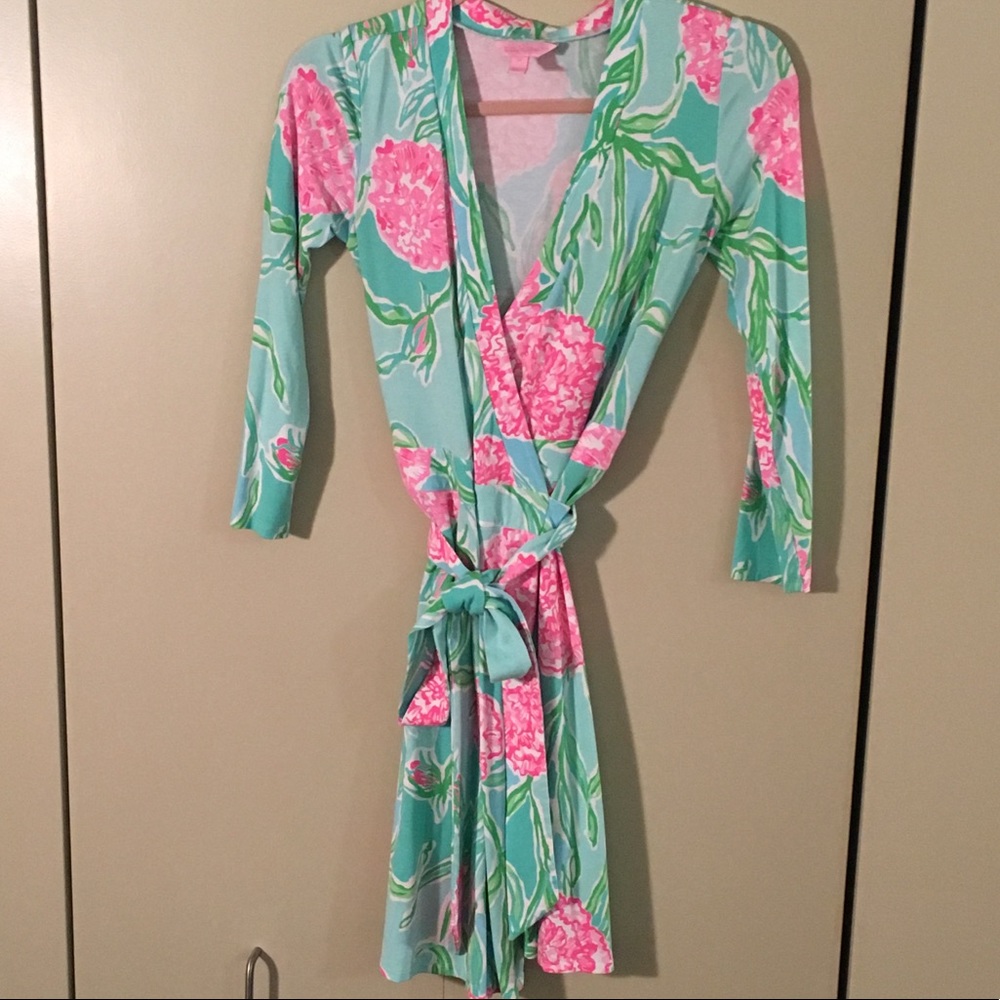 Lilly Pulitzer wrap dress